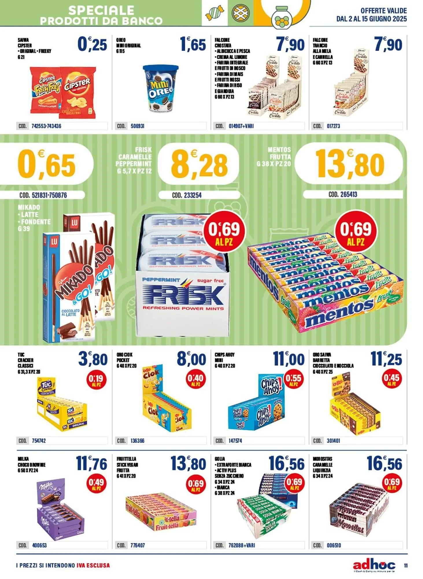 Volantino Adhoc da 2 giugno a 15 giugno di 2025 - Pagina del volantino 11