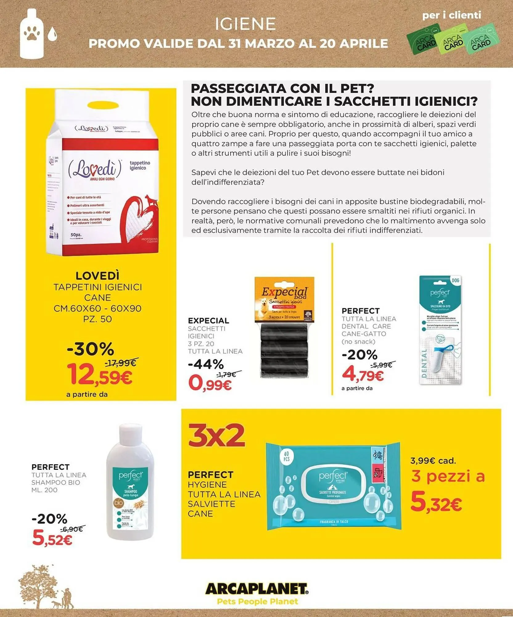Volantino Arcaplanet da 31 marzo a 20 aprile di 2025 - Pagina del volantino 26