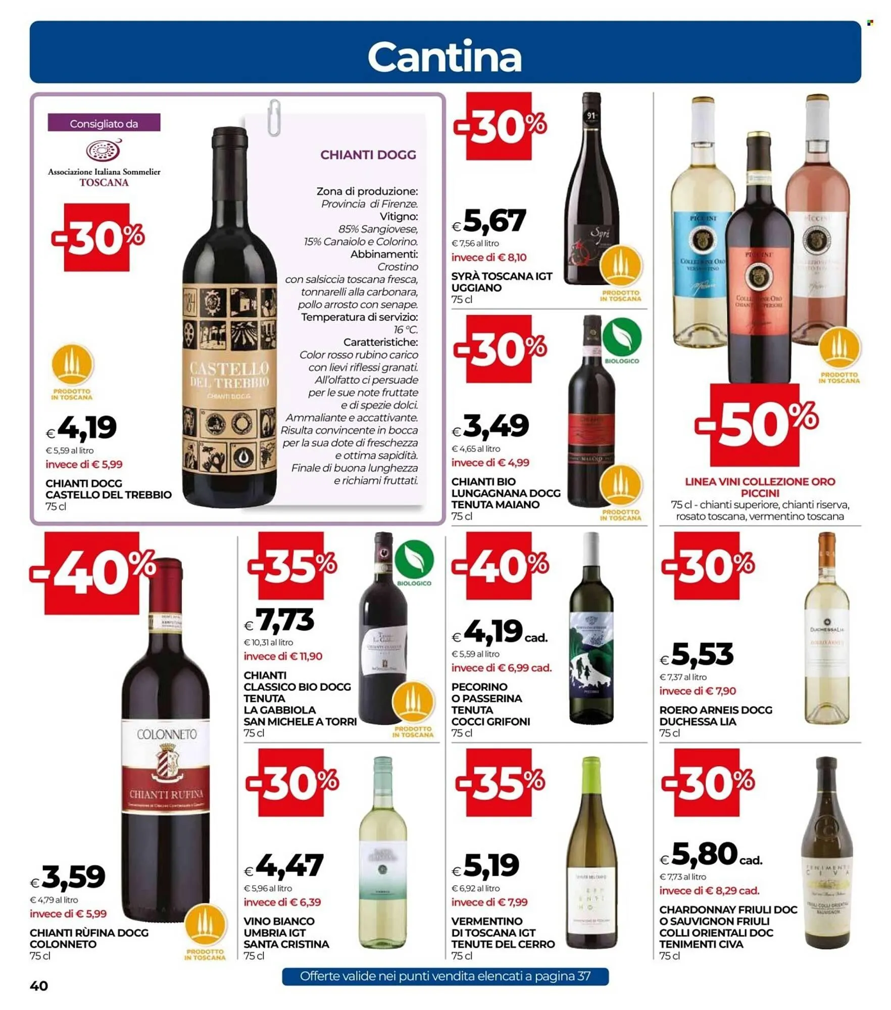 Volantino Unicoop da 8 maggio a 20 maggio di 2025 - Pagina del volantino 40