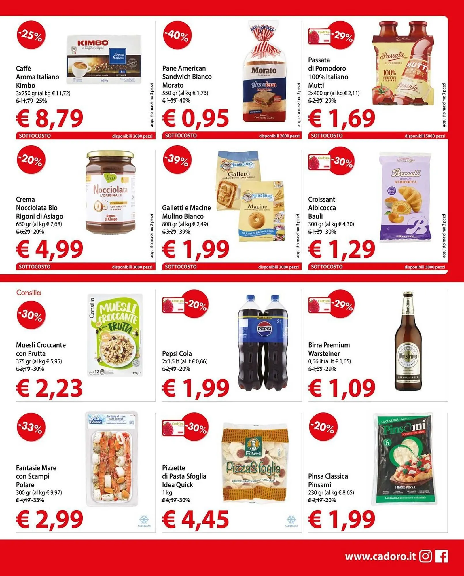 Volantino Cadoro da 1 dicembre a 10 dicembre di 2025 - Pagina del volantino 3