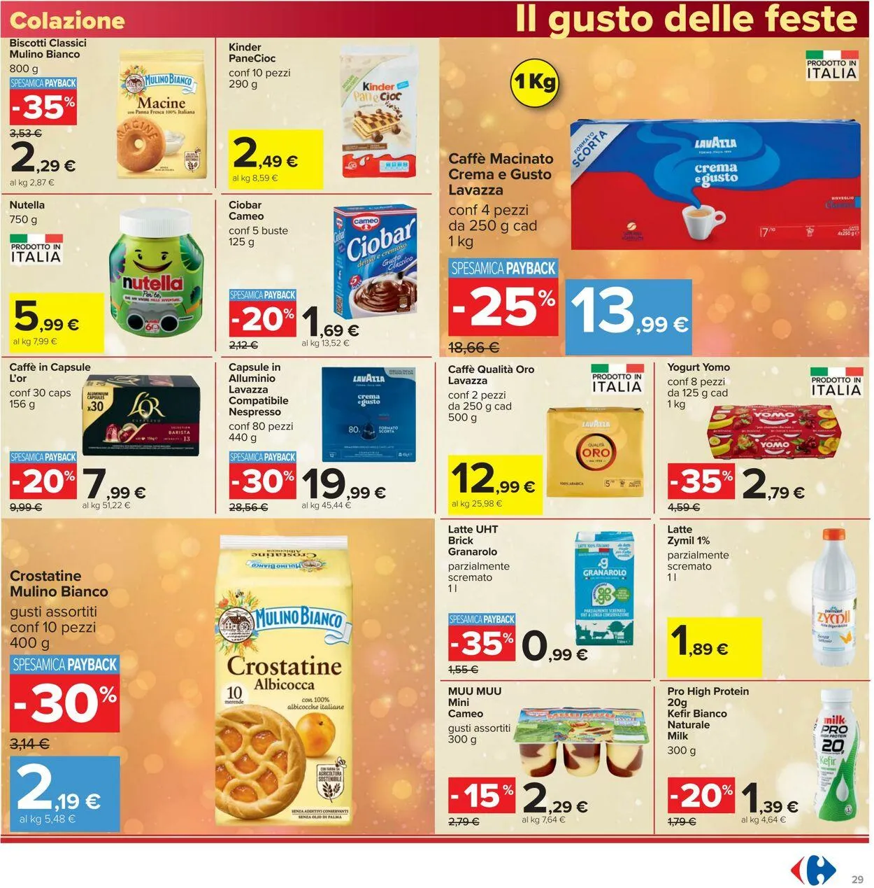 Carrefour Volantino attuale da 16 dicembre a 1 gennaio di 2026 - Pagina del volantino 29