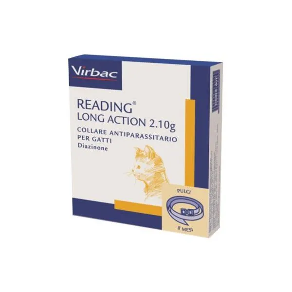 Virbac - Collare Reading Long Action per Gatti