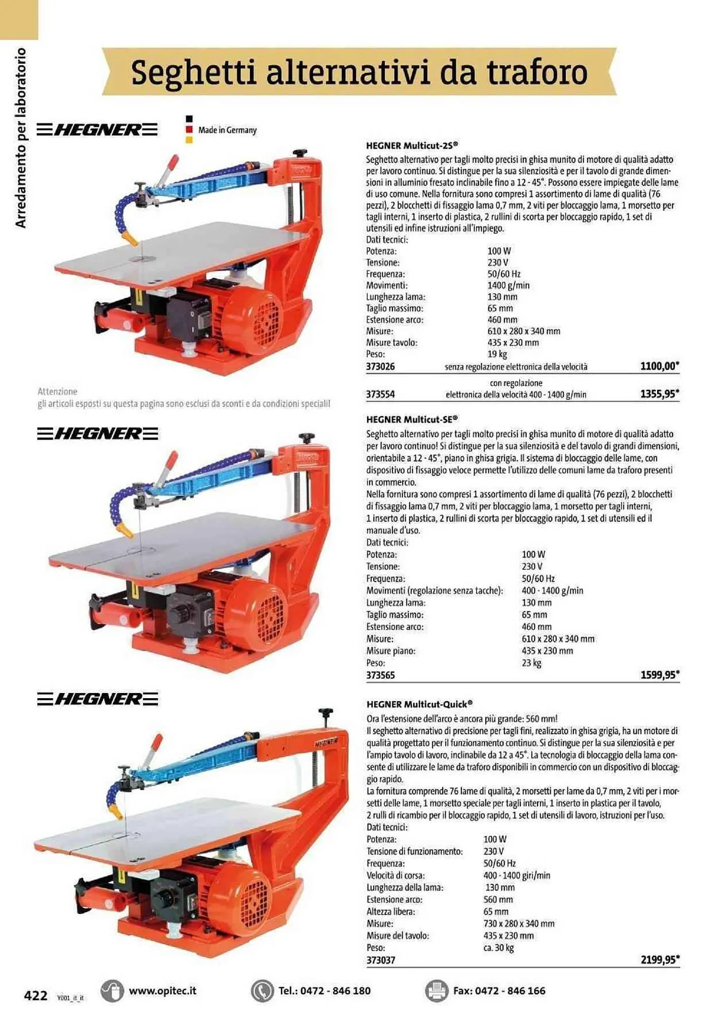 Volantino Opitec da 6 gennaio a 31 agosto di 2024 - Pagina del volantino 422