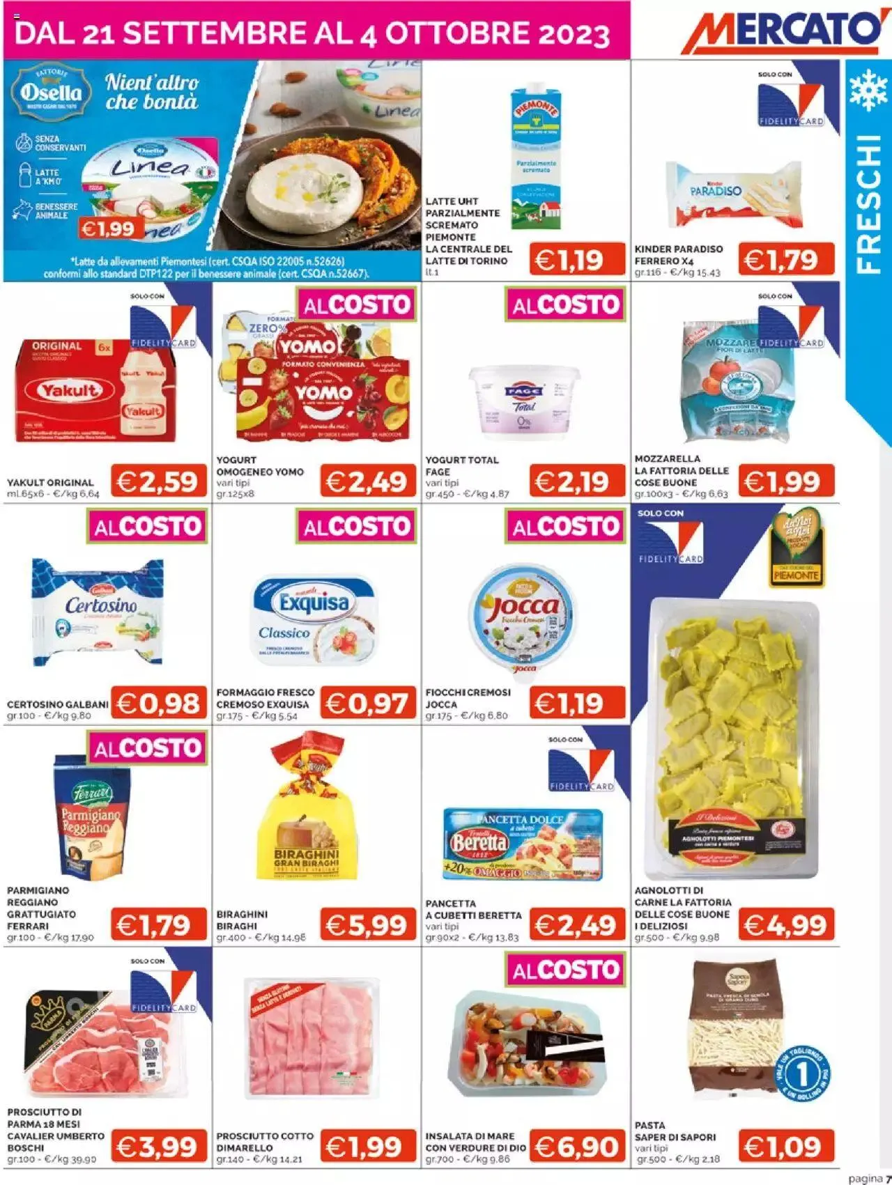 Volantino Mercatò da 21 settembre a 4 ottobre di 2023 - Pagina del volantino 7