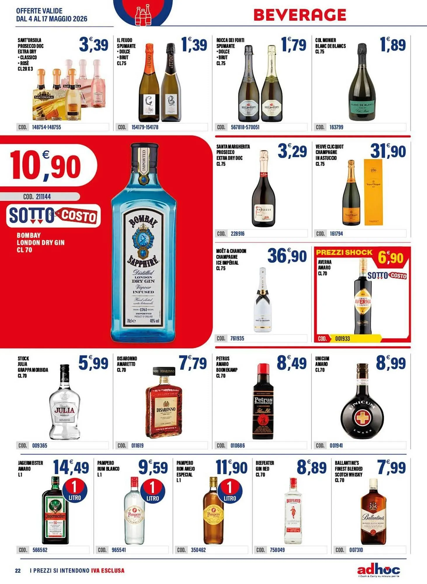 Volantino Adhoc da 4 maggio a 17 maggio di 2026 - Pagina del volantino 22