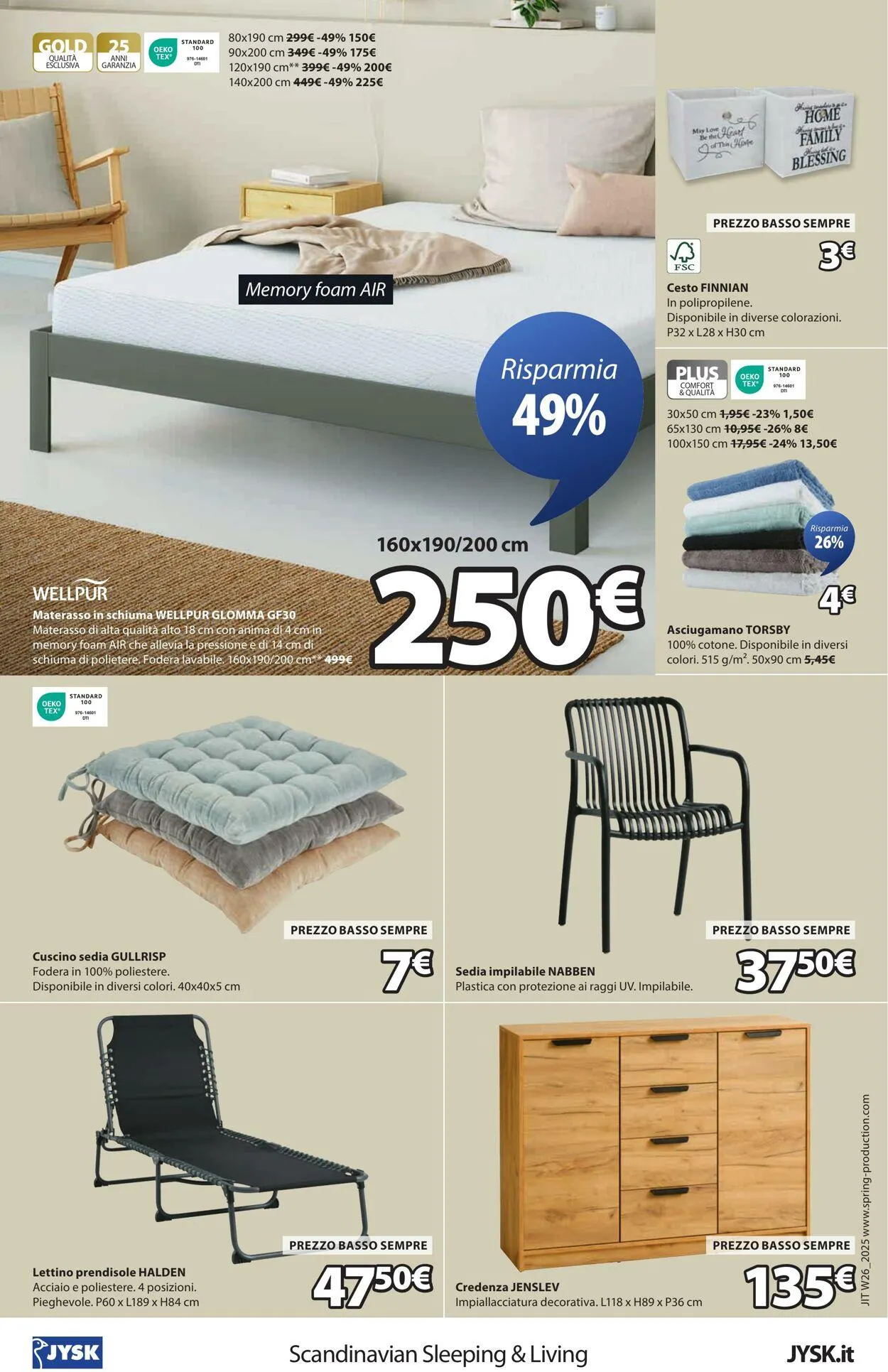 Jysk Volantino attuale da 15 luglio a 29 luglio di 2025 - Pagina del volantino 17