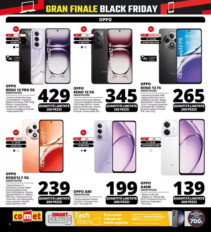Black Friday Gran Finale da Comet! da 27 novembre a 2 dicembre di 2024 - Pagina del volantino 4