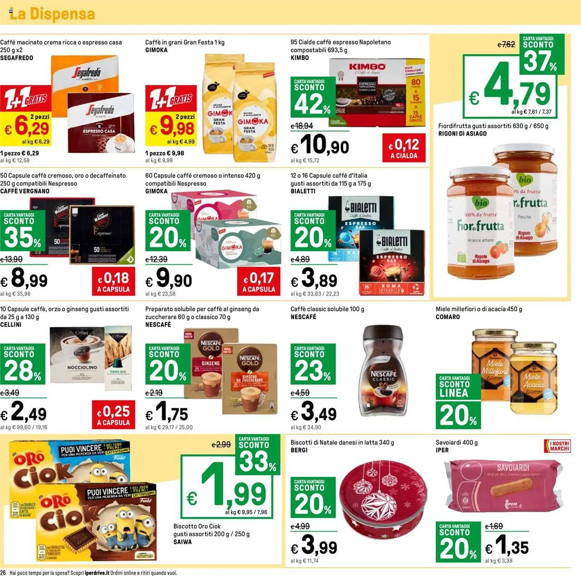 Volantino Iper La Grande da 24 novembre a 3 dicembre di 2023 - Pagina del volantino 26
