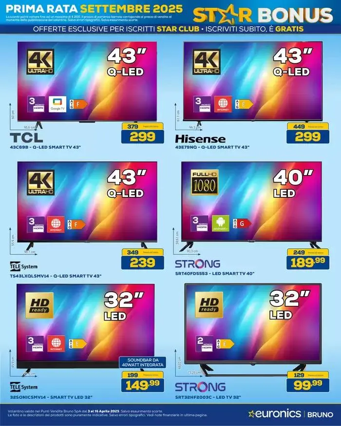 Star Bonus continua -200 euro da 3 aprile a 16 aprile di 2025 - Pagina del volantino 23