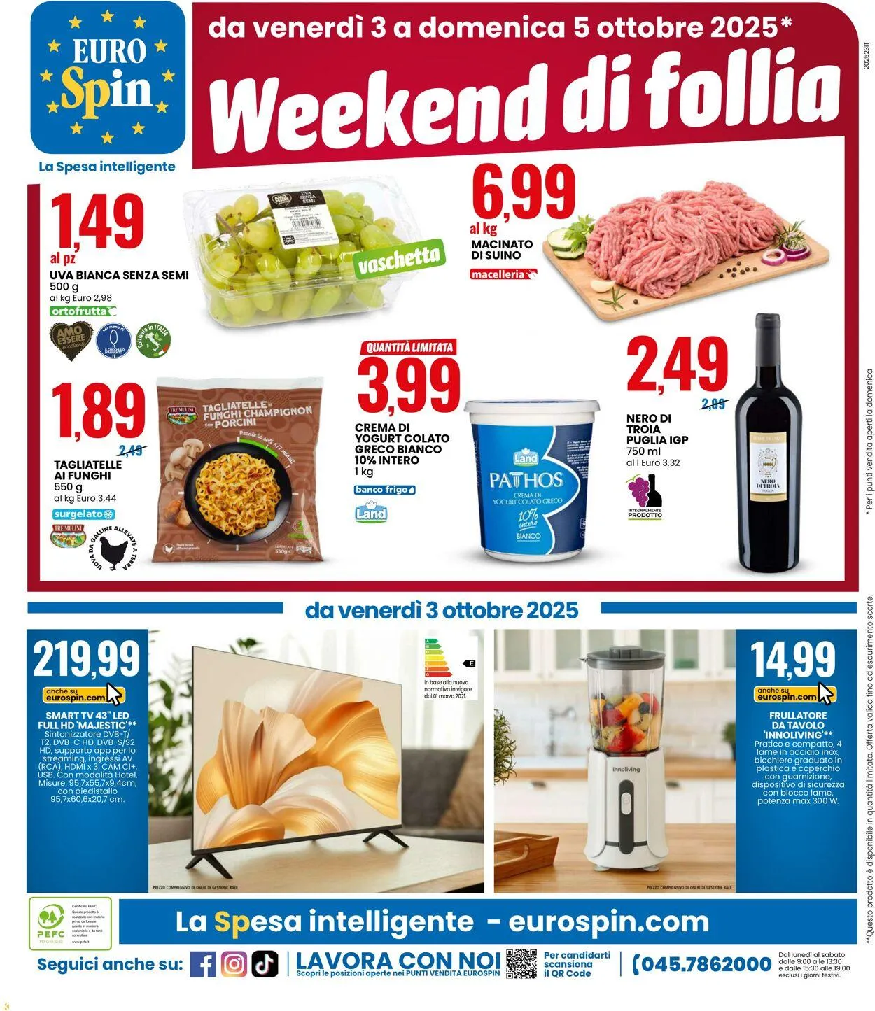 EURO Spin Volantino attuale da 25 settembre a 5 ottobre di 2025 - Pagina del volantino 18