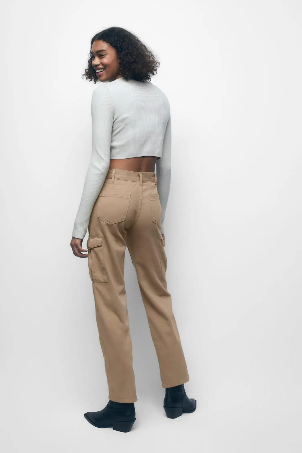 PANTALONI CARGO STRAIGHT FIT