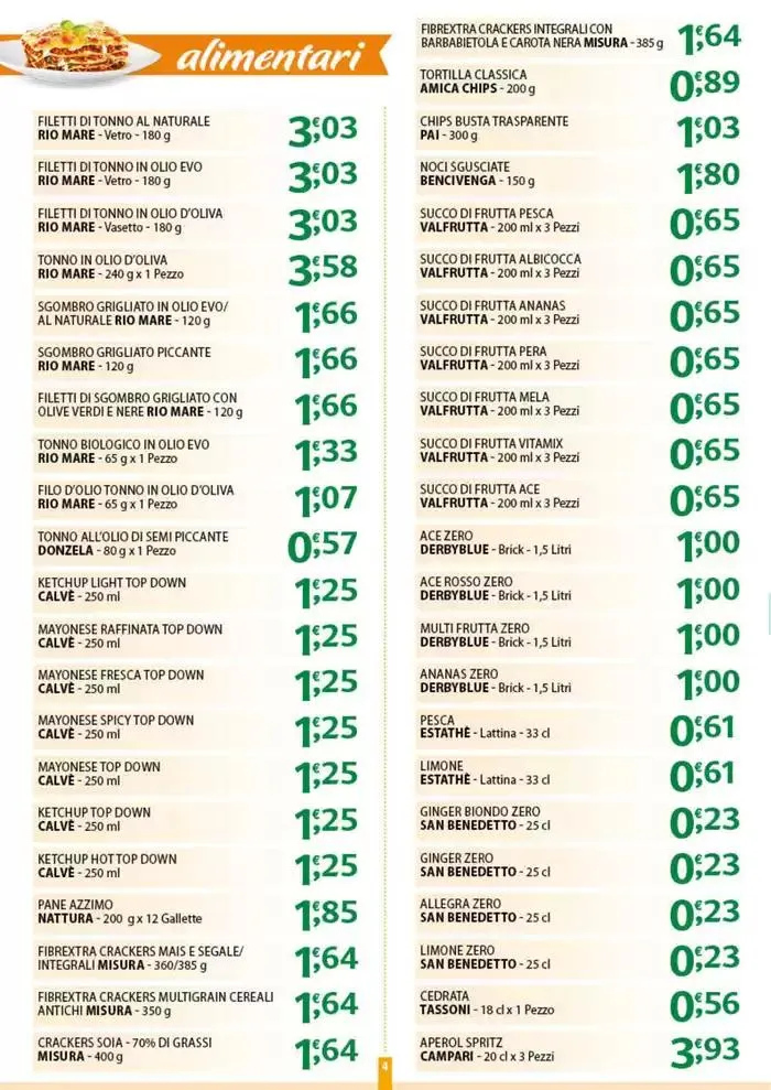 Offerte valide dal 28 aprile al 3 maggio da 28 aprile a 3 maggio di 2025 - Pagina del volantino 4