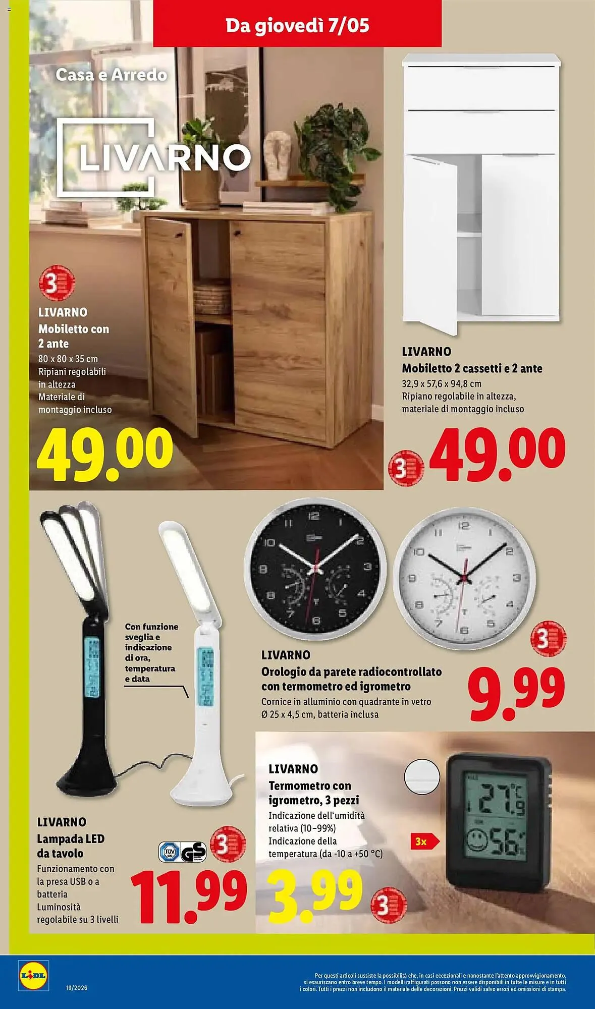 Volantino Lidl da 7 maggio a 13 maggio di 2026 - Pagina del volantino 26