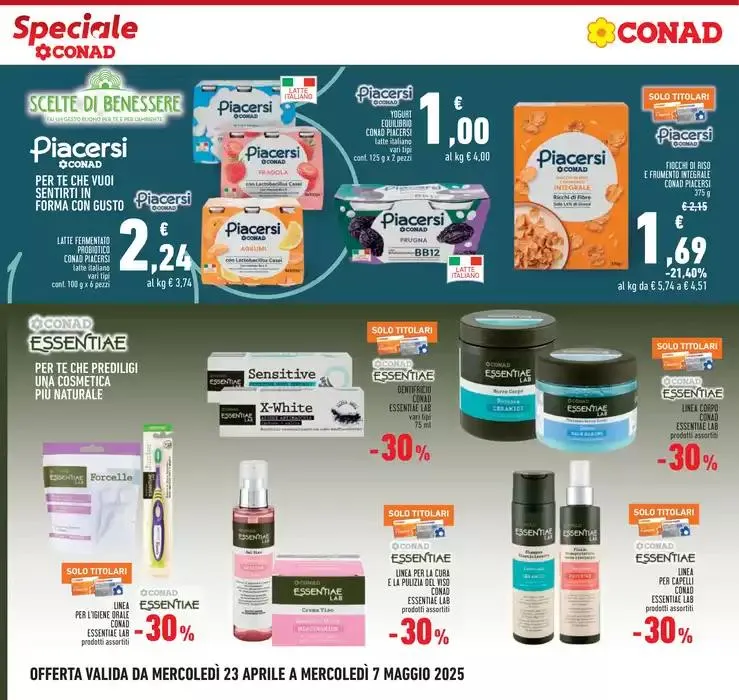 Speciale Conad da 23 aprile a 7 maggio di 2025 - Pagina del volantino 6