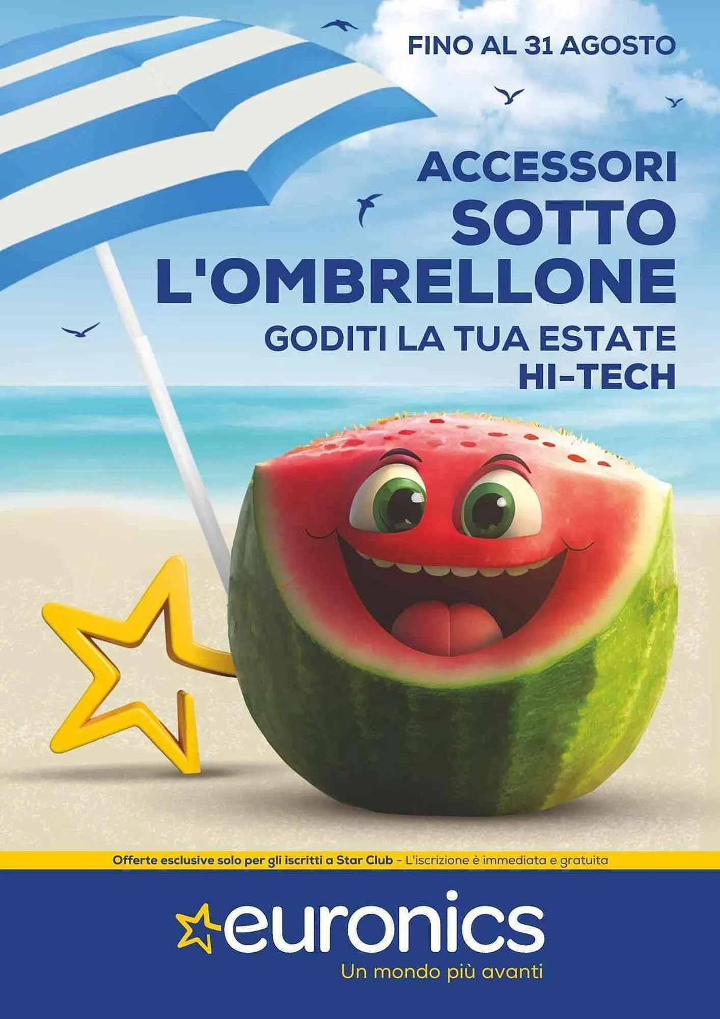 Volantino Euronics da 10 luglio a 31 agosto di 2025 - Pagina del volantino 1