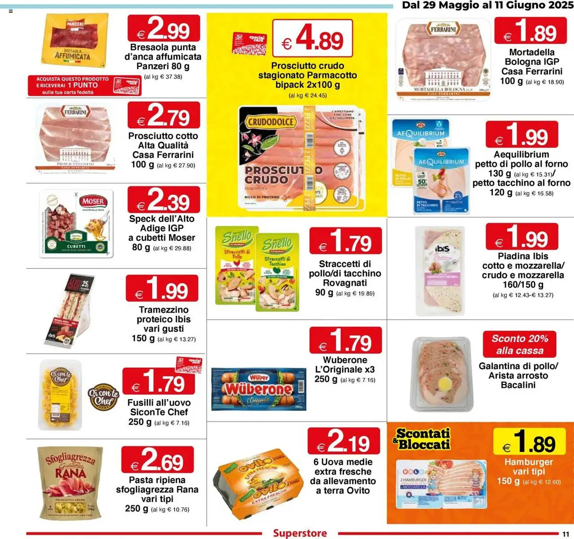 Volantino Sì con te da 29 maggio a 11 giugno di 2025 - Pagina del volantino 11