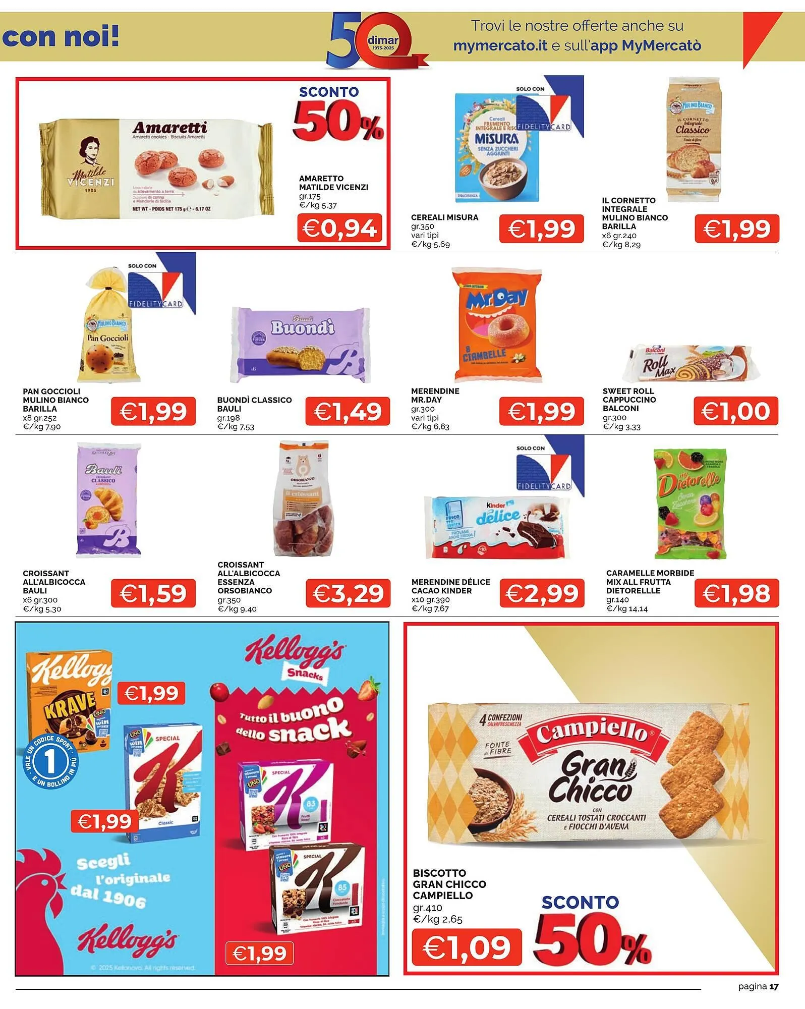 Volantino Mercatò Extra da 27 ottobre a 9 novembre di 2025 - Pagina del volantino 17