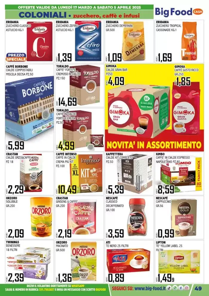 Aspenttando la pasqua da 17 marzo a 5 aprile di 2025 - Pagina del volantino 49