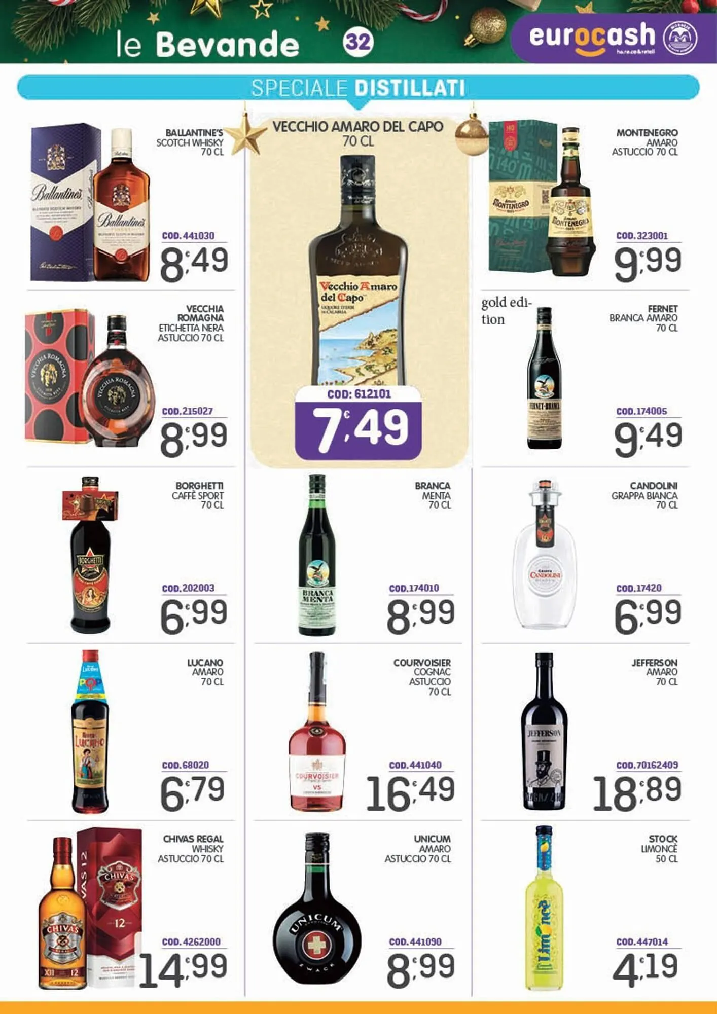 Volantino Eurocash da 8 dicembre a 24 dicembre di 2025 - Pagina del volantino 32