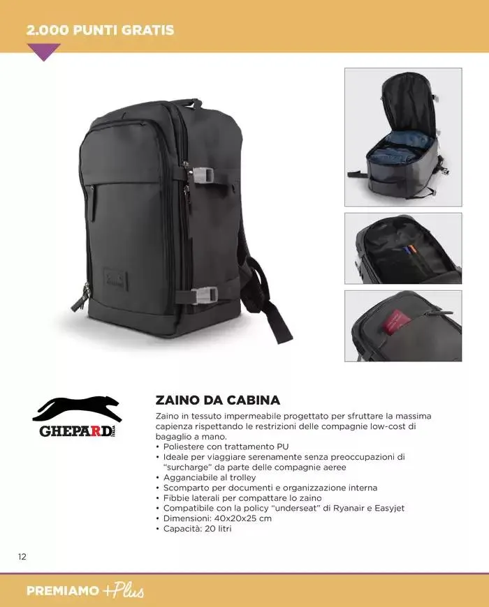 Catalogo Premi 2025 da 18 marzo a 15 marzo di 2026 - Pagina del volantino 12