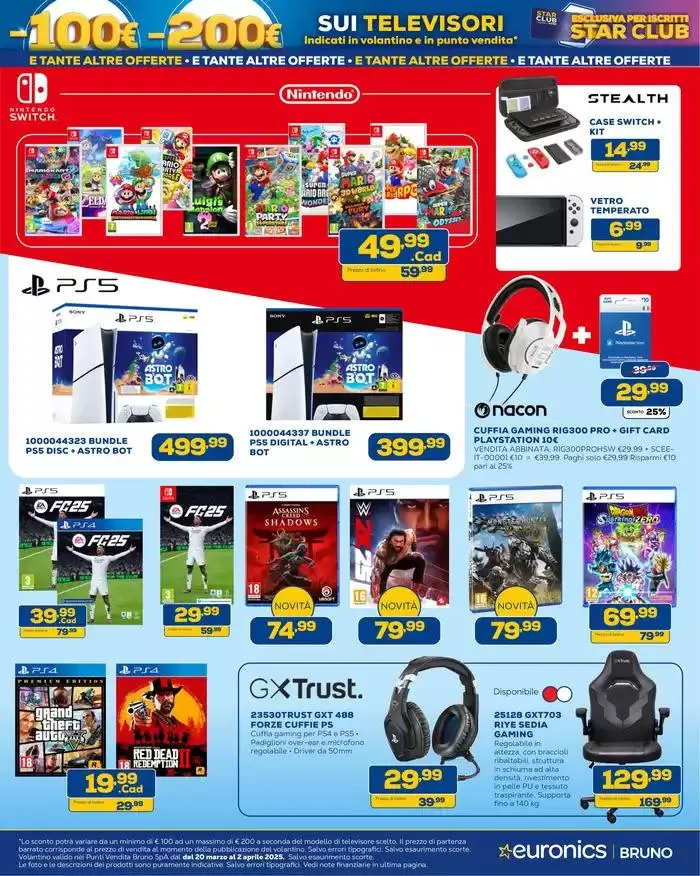 Star Bonus continua -100 euro da 20 marzo a 2 aprile di 2025 - Pagina del volantino 26