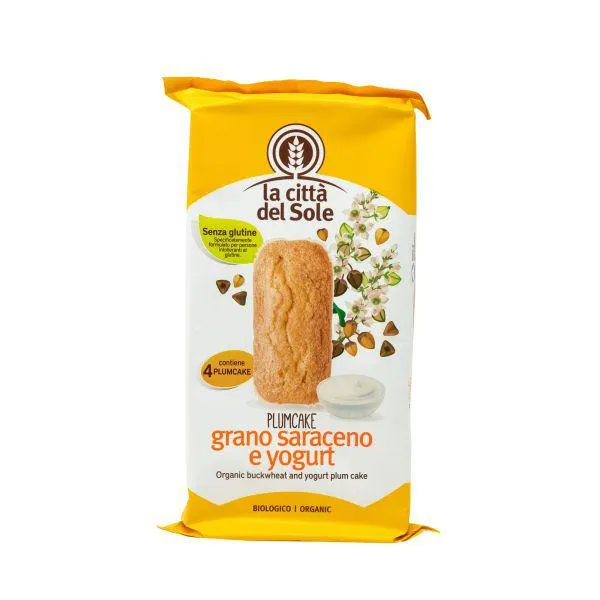 Plum Cake Grano Saraceno E Yogurt La Città Del Sole 180 G