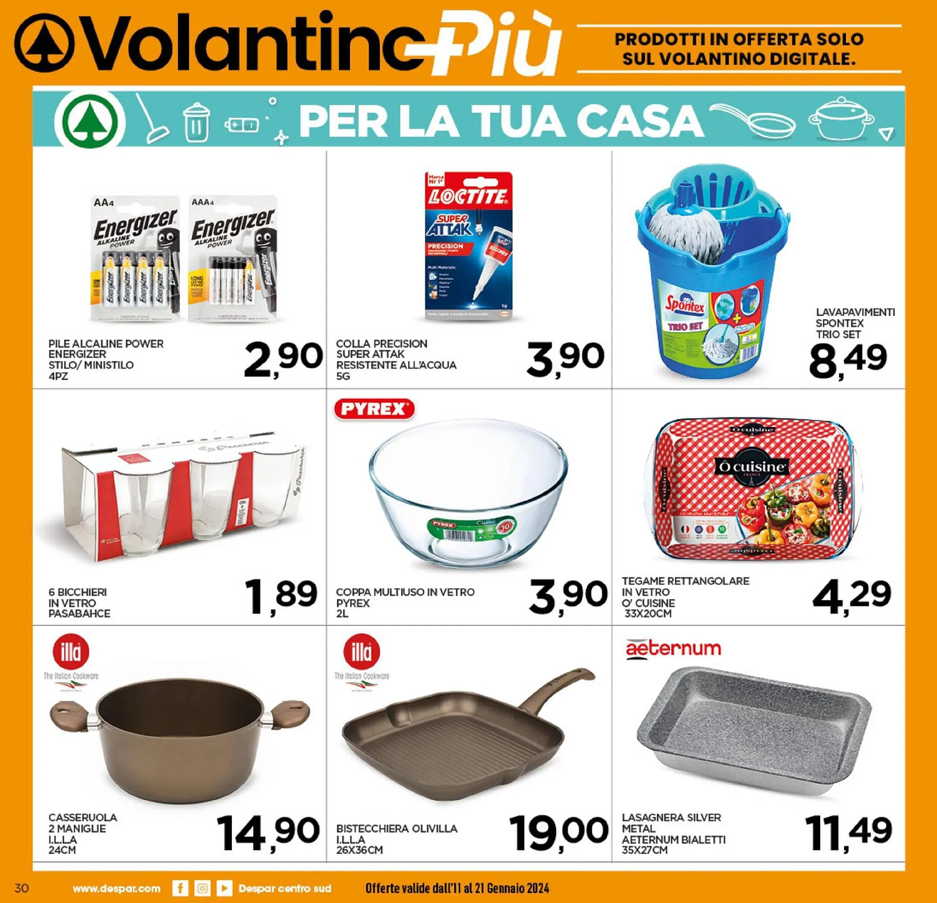 Volantino Iperspar da 11 gennaio a 21 gennaio di 2024 - Pagina del volantino 30