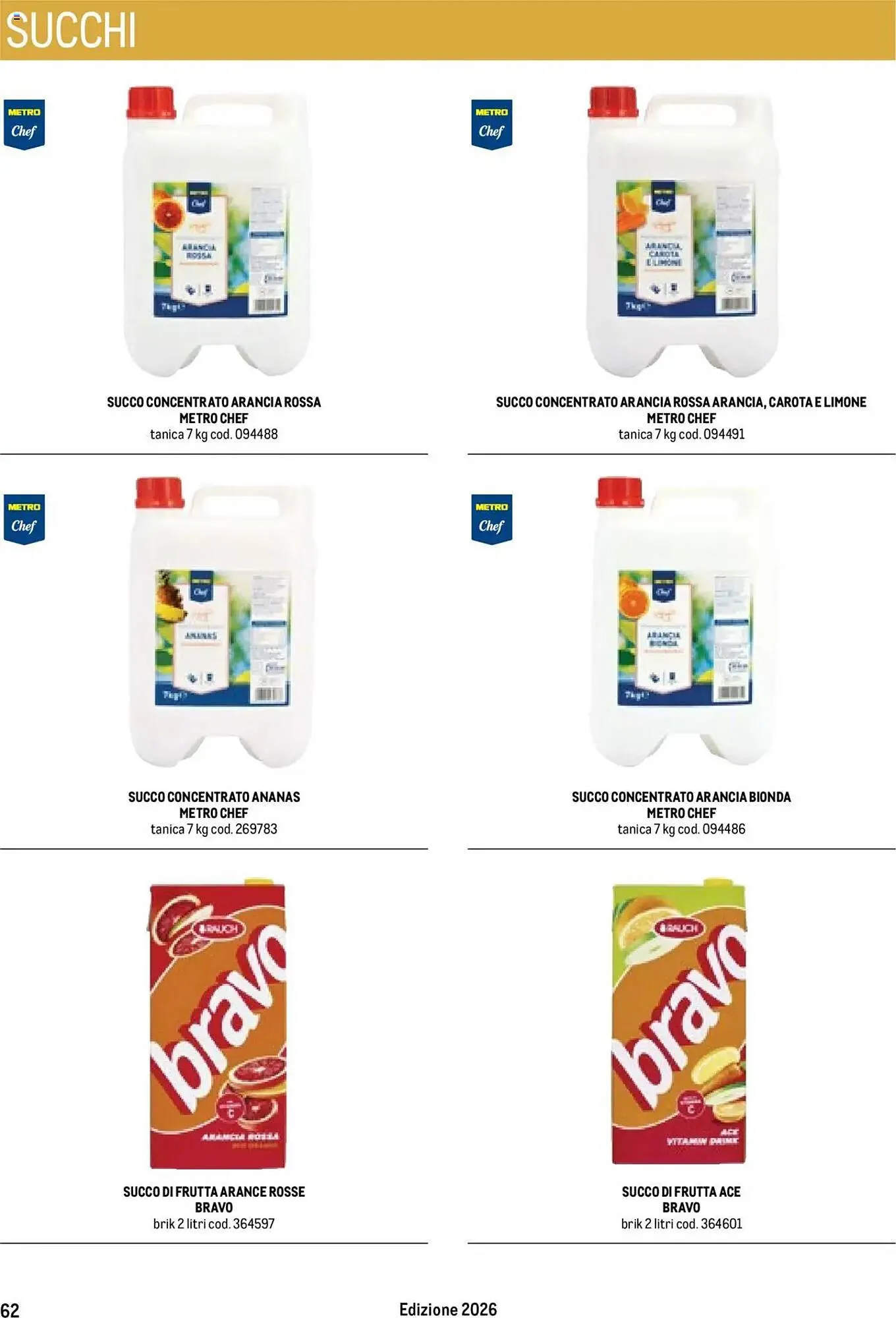 Volantino Metro da 17 ottobre a 17 ottobre di 2026 - Pagina del volantino 62
