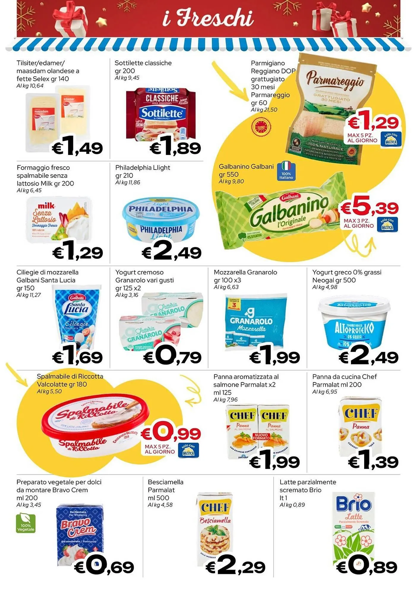 Volantino MAX Supermercati da 17 dicembre a 31 dicembre di 2025 - Pagina del volantino 9