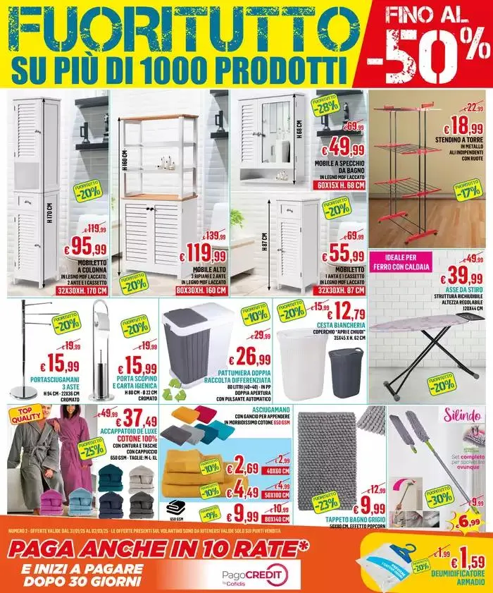 Fuori Tutto! - 50%! da 31 gennaio a 20 febbraio di 2025 - Pagina del volantino 7