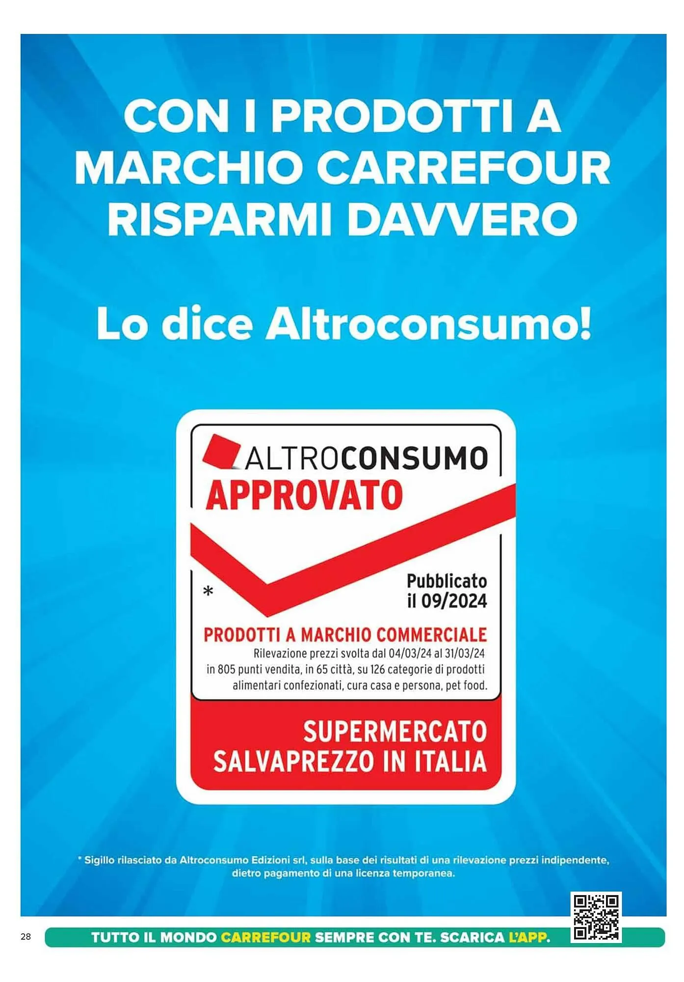 Volantino Carrefour Market da 5 maggio a 15 maggio di 2025 - Pagina del volantino 28