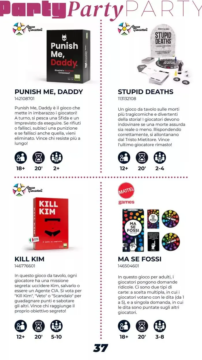 Catalogo Giochi di Società da 1 marzo a 15 marzo di 2025 - Pagina del volantino 37