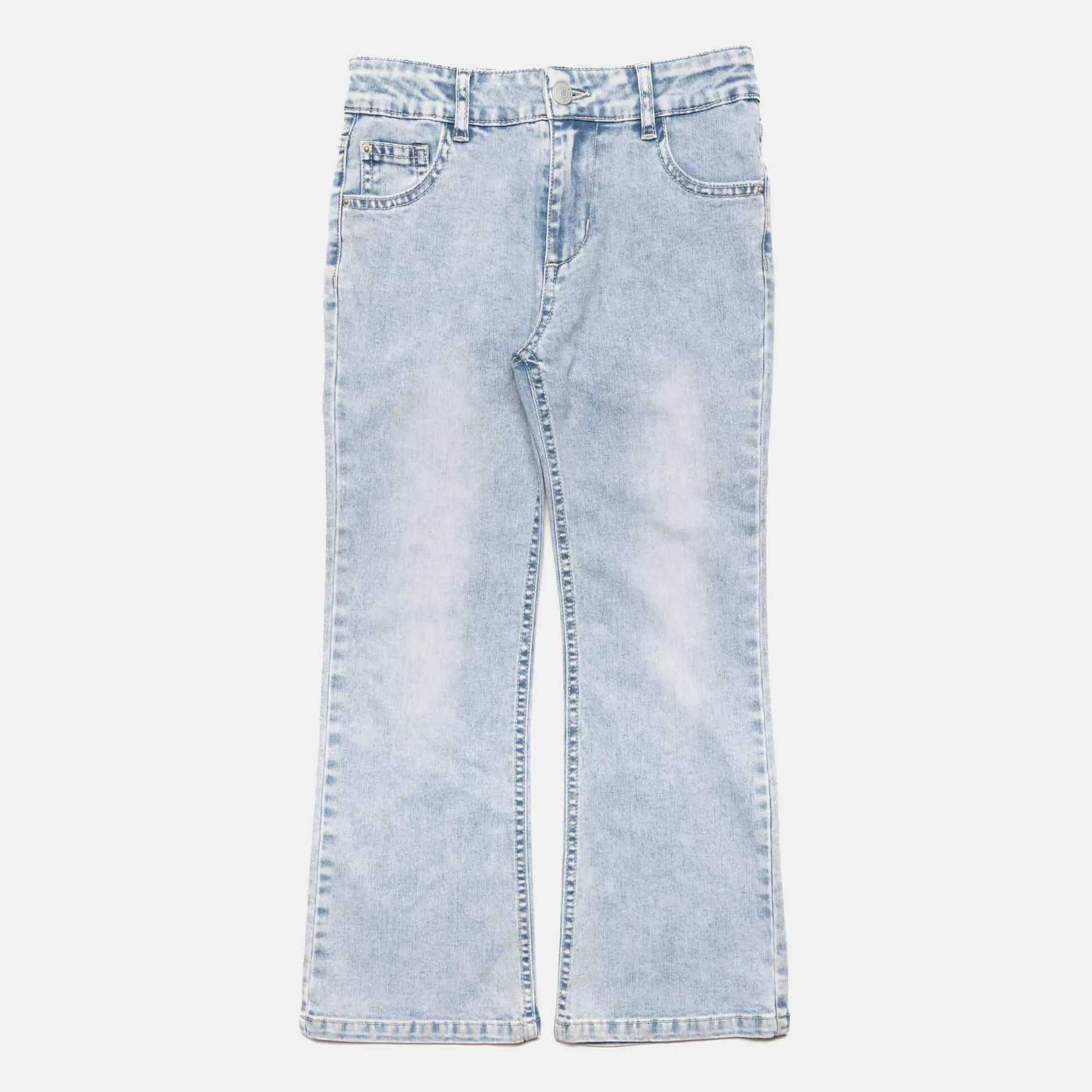 Pantalone in jeans da Bambina, BLU