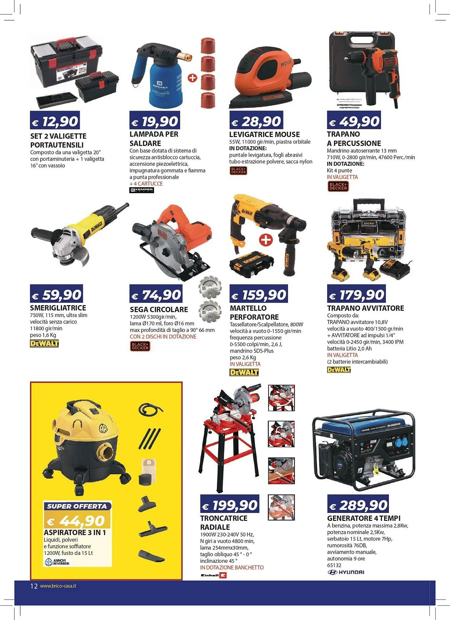 Volantino Bricocasa da 6 marzo a 30 marzo di 2025 - Pagina del volantino 12
