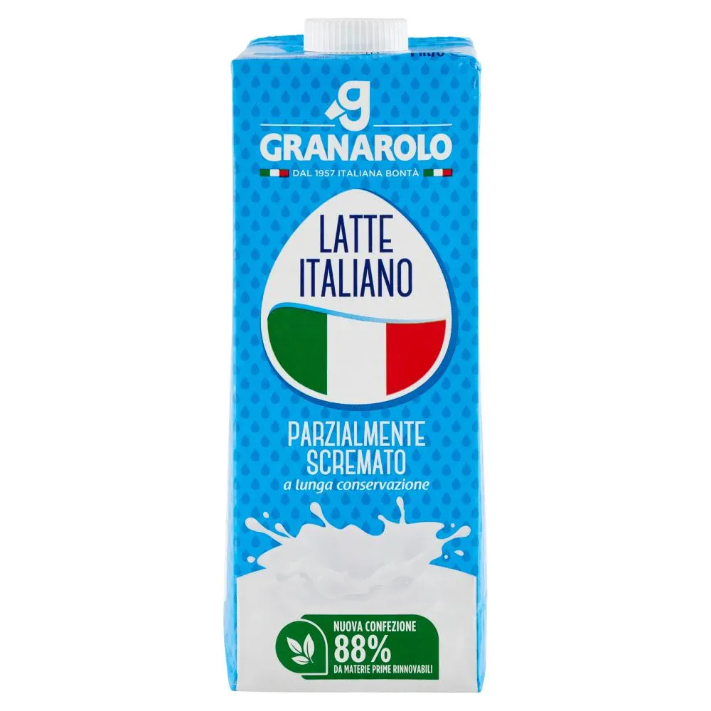 Granarolo Latte Italiano Parzialmente Scremato a lunga conservazione 1 litro