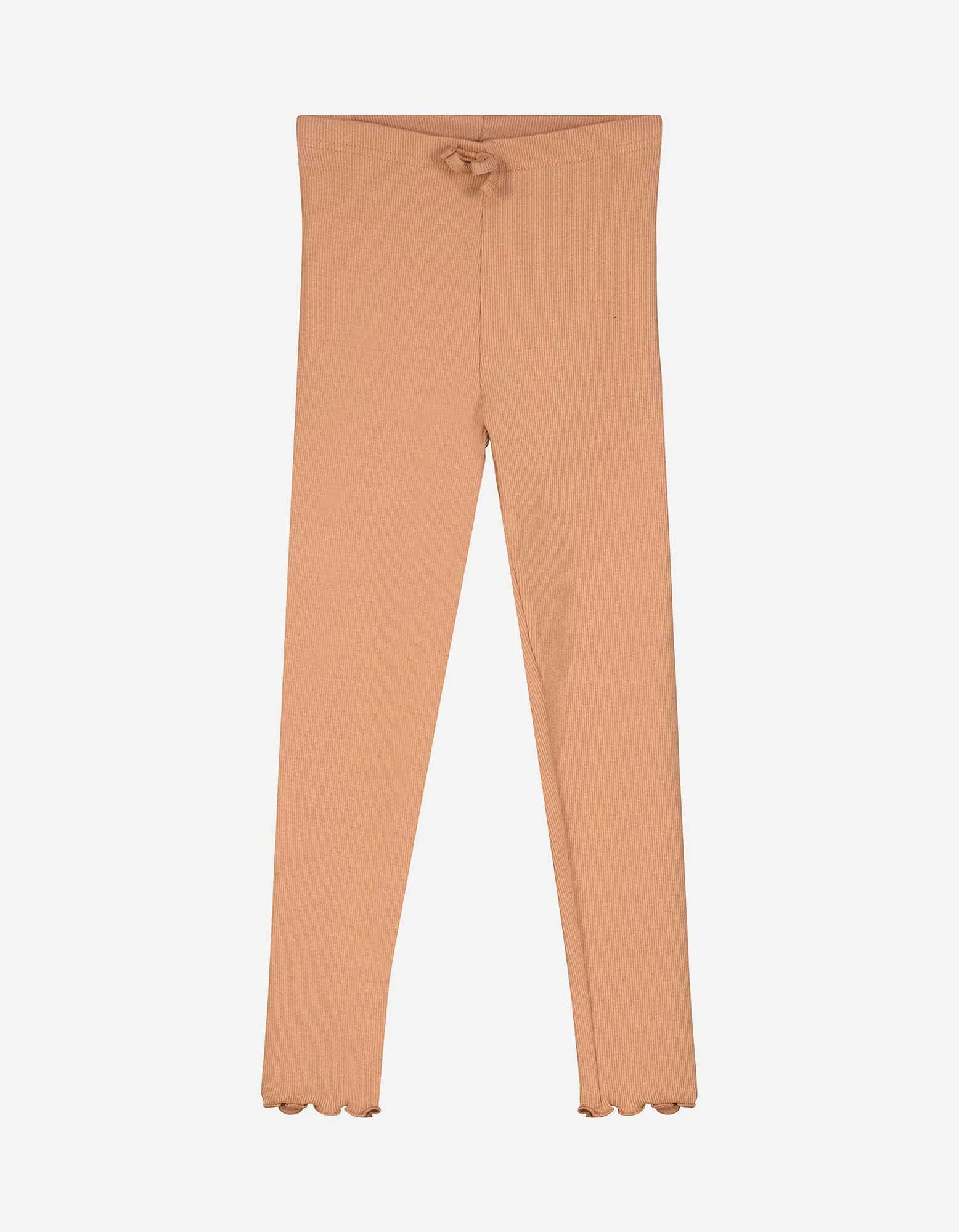 Leggings - A costine - marrone chiaro