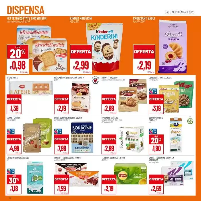 Sottocosto da 9 gennaio a 19 gennaio di 2025 - Pagina del volantino 18