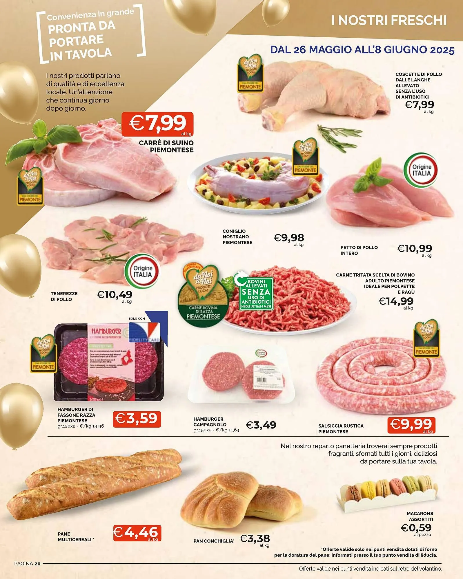 Volantino Mercatò Local da 26 maggio a 22 giugno di 2025 - Pagina del volantino 20