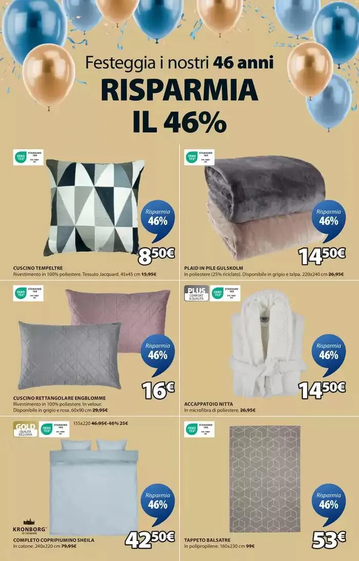 Festeggiamo i nostri 46 anni! da 20 marzo a 30 aprile di 2025 - Pagina del volantino 3