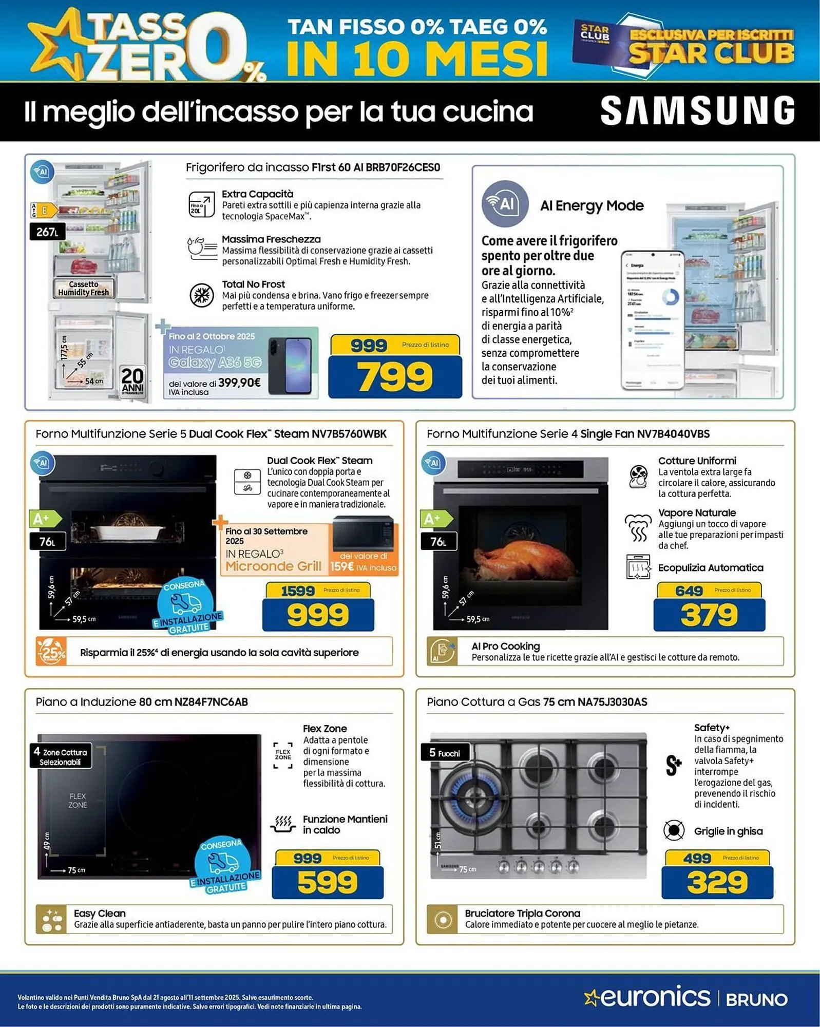 Volantino Euronics da 21 agosto a 11 settembre di 2025 - Pagina del volantino 57