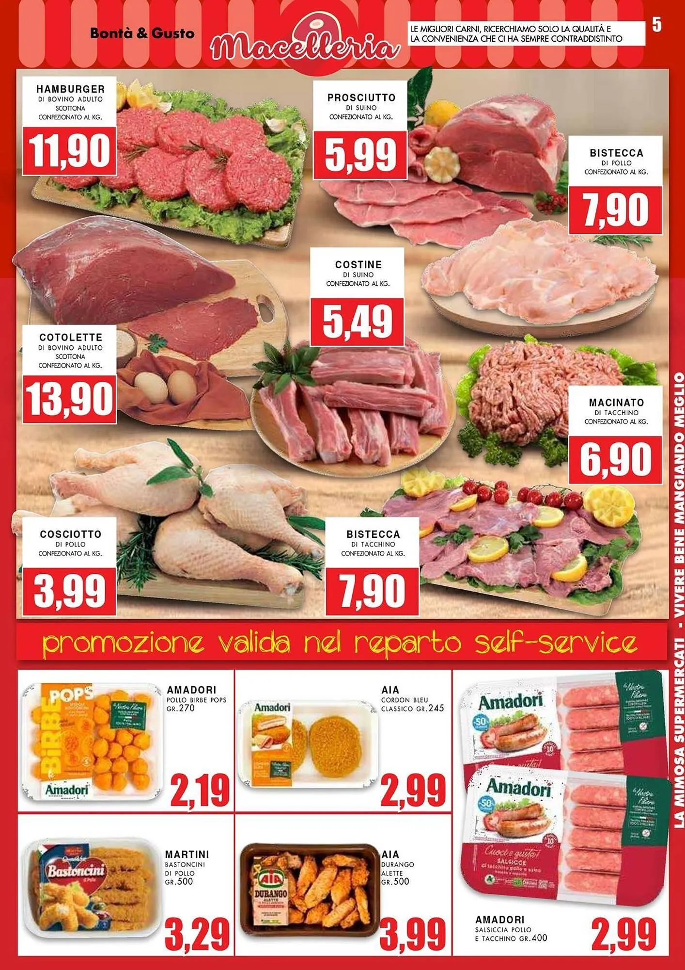 Volantino La Mimosa Supermercati da 20 ottobre a 2 novembre di 2025 - Pagina del volantino 5