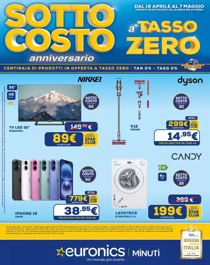 Sottocosto da 22 aprile a 7 maggio di 2025 - Pagina del volantino 1