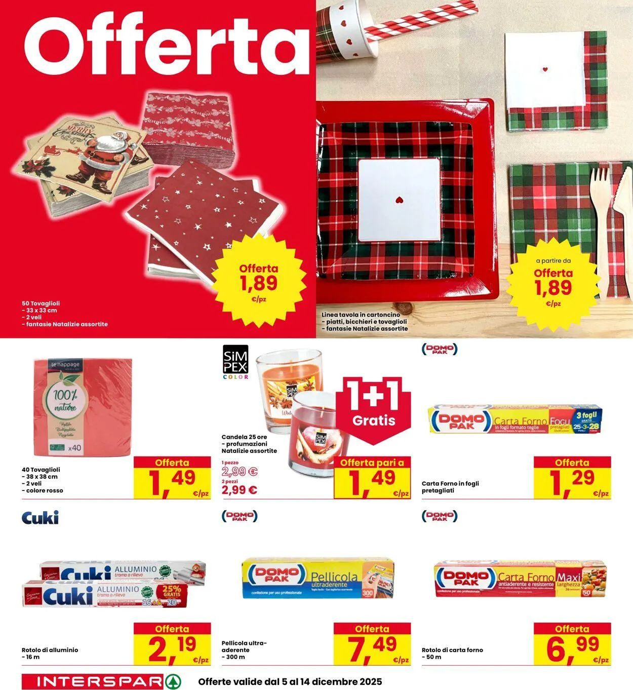Interspar Volantino attuale da 5 dicembre a 14 dicembre di 2025 - Pagina del volantino 30