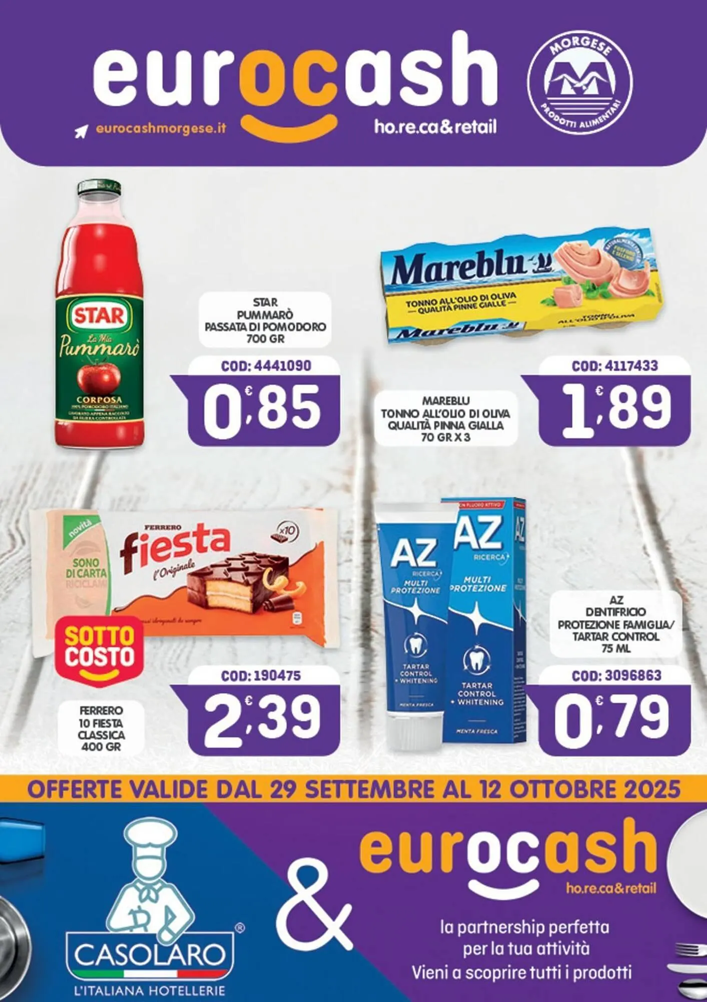 Volantino Eurocash da 29 settembre a 12 ottobre di 2025 - Pagina del volantino 1