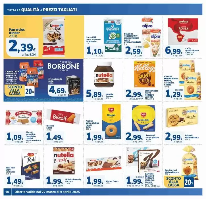 Primavera di risparmio, Sigma da 27 marzo a 9 aprile di 2025 - Pagina del volantino 10