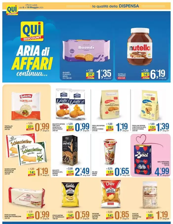 Aria Di Affari da 6 maggio a 18 maggio di 2025 - Pagina del volantino 6