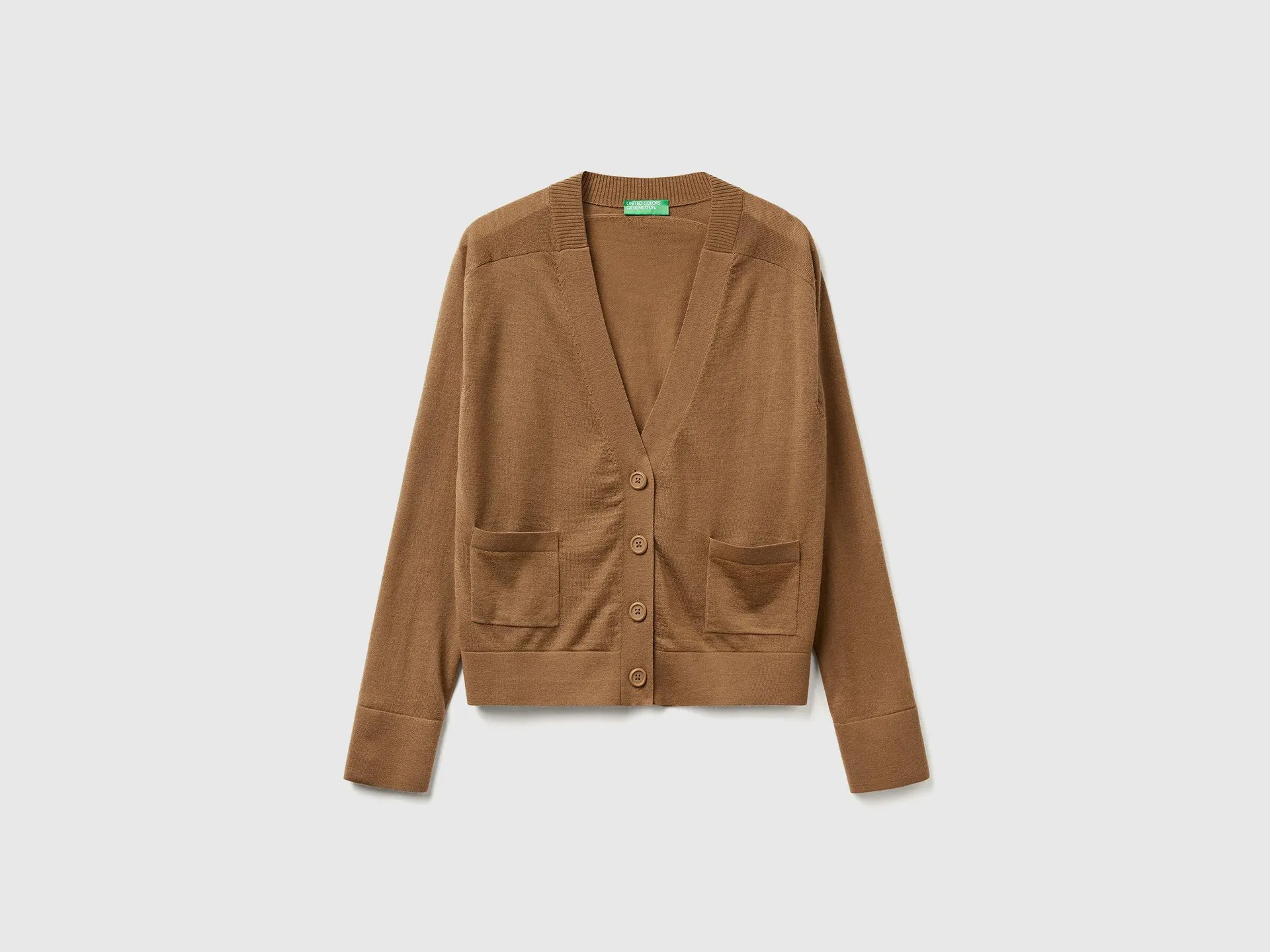 Cardigan in pura lana Merino