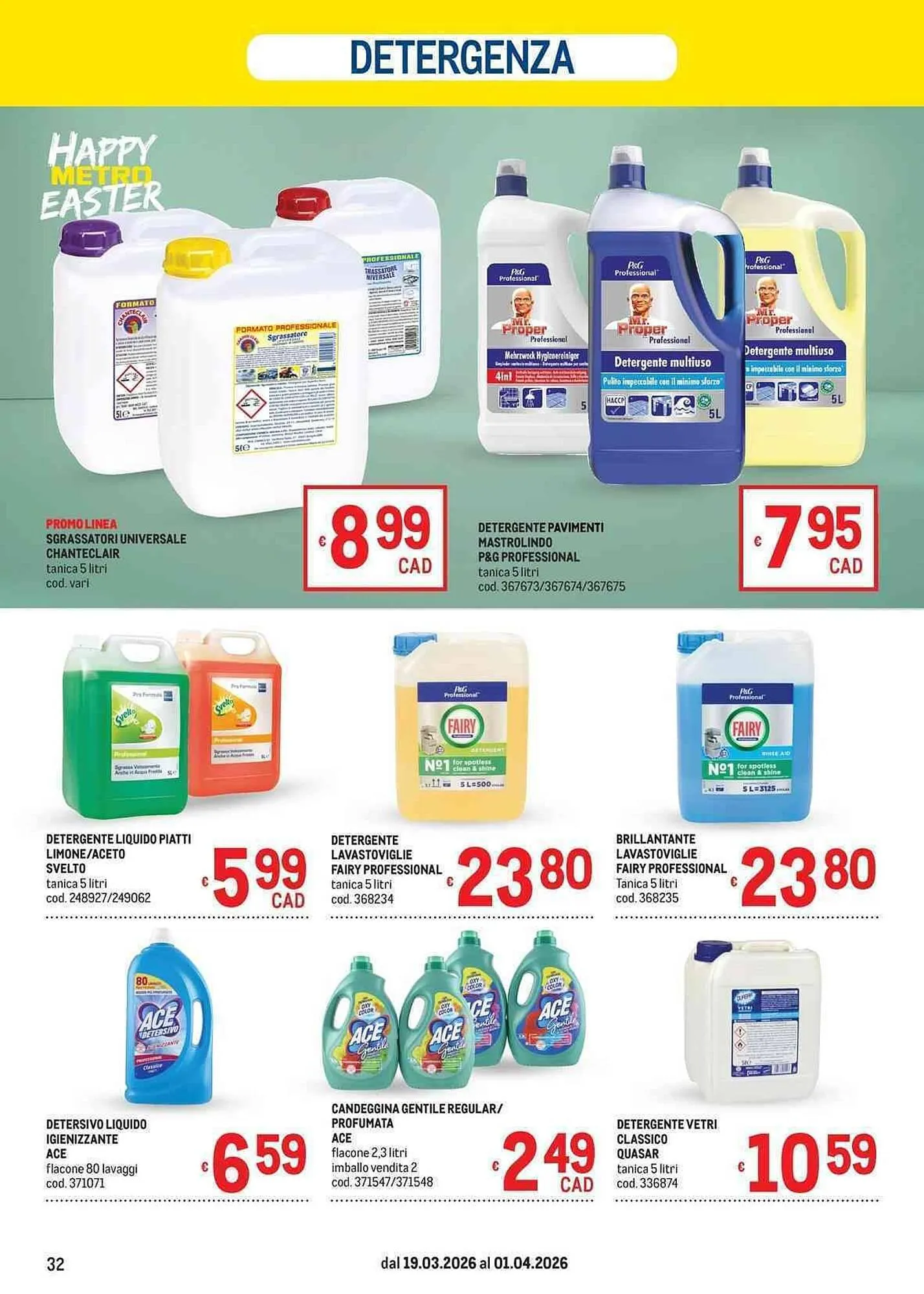 Volantino Metro da 19 marzo a 1 aprile di 2026 - Pagina del volantino 32