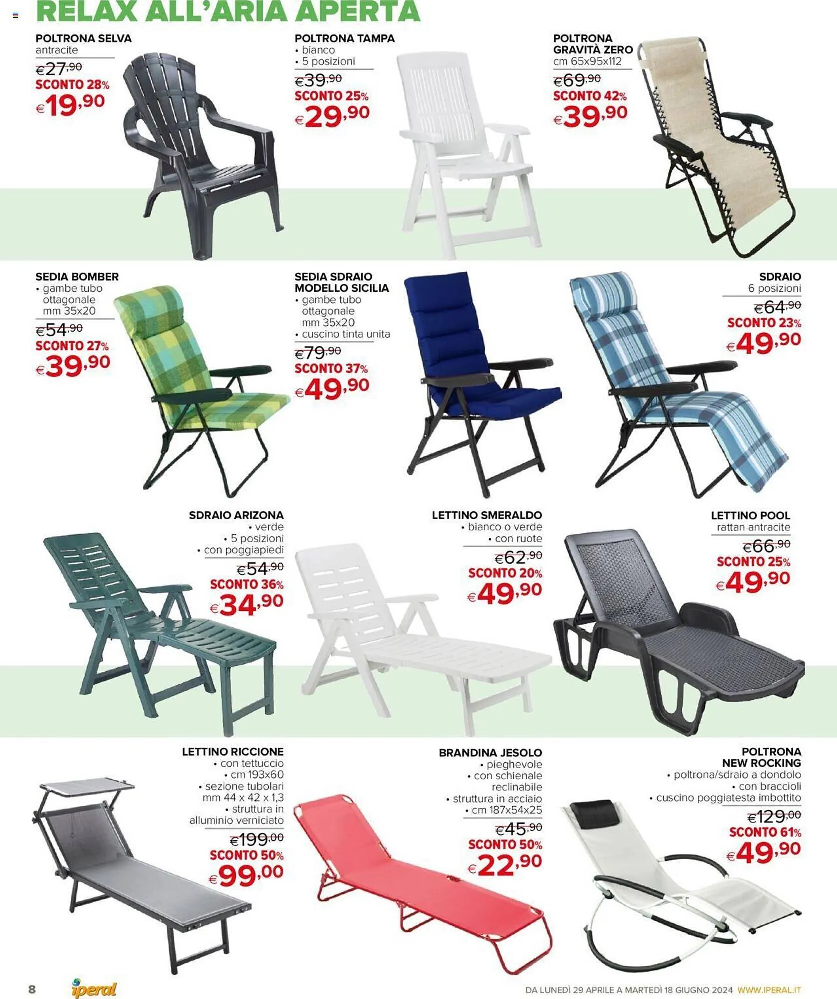 Volantino Iperal da 29 aprile a 18 giugno di 2024 - Pagina del volantino 8