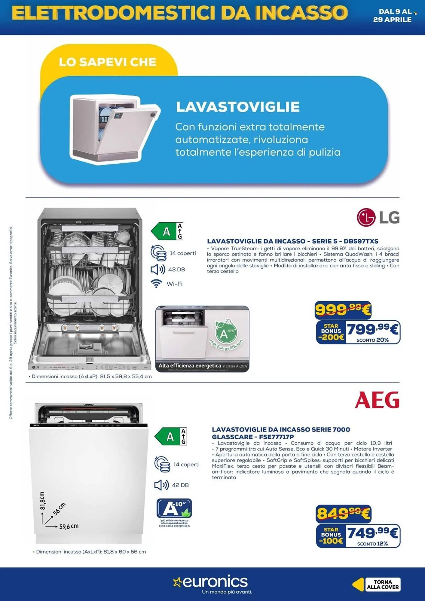 Volantino Euronics da 9 aprile a 29 aprile di 2026 - Pagina del volantino 3